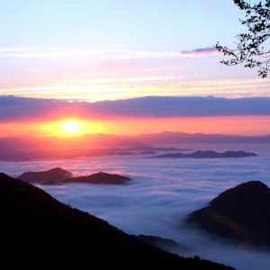 Enjoy the Sea of Clouds and Autumn Leaves at the Mysterious Mountain “Ōeyama”